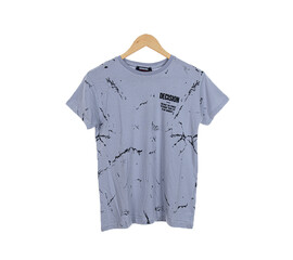 Футболка дитяча 4404-3 grey-blue (128-176)