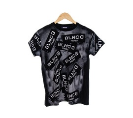 Футболка дитяча 4404-5 black (128-176)