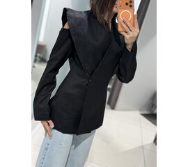 Піджак жіночий 782 black (M-L)