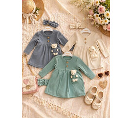 Сукня дитяча 1801 grey (0.9-2)
