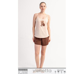 Піжама жіноча TR51 beige (S-XL)