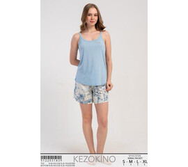 Піжама жіноча TR53 l.blue (S-XL)