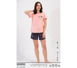 Піжама жіноча TR76 peach (XL-4XL)