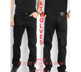 Джинси чоловічі 6951 black (32-38)