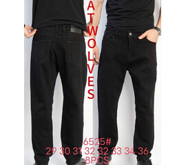 Джинси чоловічі 6525 black (29-36)