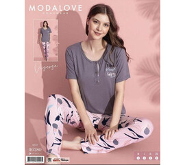 Піжама жіноча 110280 grey (M-2XL)