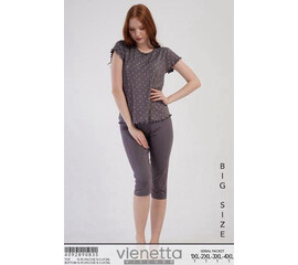 Піжама жіноча TR47 grey (XL-4XL)