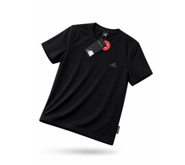 Футболка чоловіча 14422 black (S-2XL)