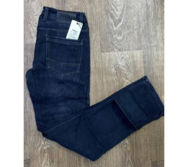 Джинси чоловічі (зима) 306 navy (32-40) флис