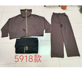 Спортивний костюм жіночий 5918 black (one size)