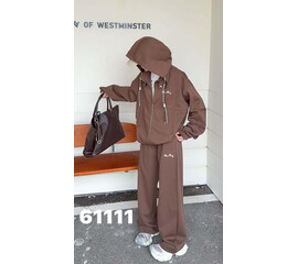 Спортивний костюм жіночий 61111 brown (one size)