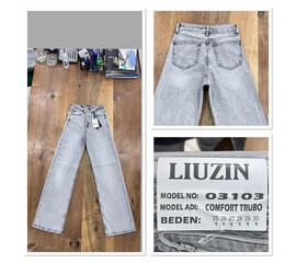 Джинси жіночі 03103 l.grey (25-30)