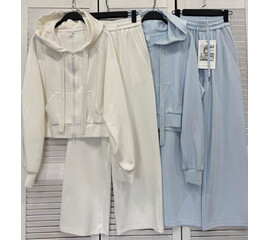 Спортивний костюм жіночий DV55 white (one size)