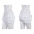 Шорты женские 7012-9 white (02019) (в пачке 8 шт. р.M-2XL), изображение 3