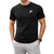 Футболка мужская 255 чорний (в пачке 5 шт. р.2XL-6XL)