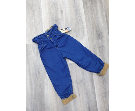 Джинси дитячі 310299 blue (6-10) махра