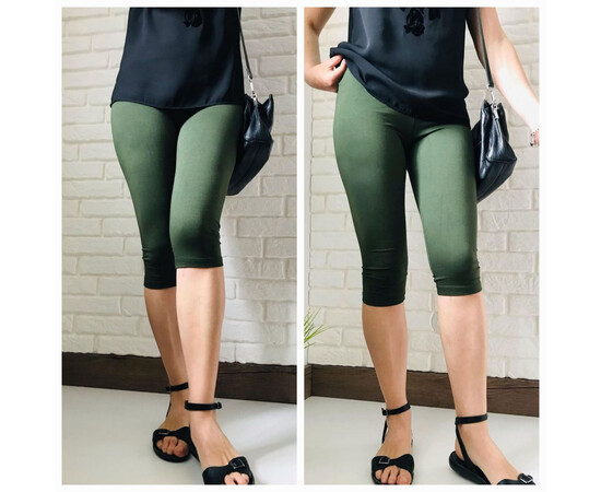 Бриджи жіночі 5171 green (S-XL)