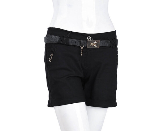 Шорты жіночі 2458 black (08999) (25-30)