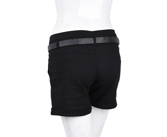 Шорты жіночі 2458 black (08999) (25-30), зображення 2