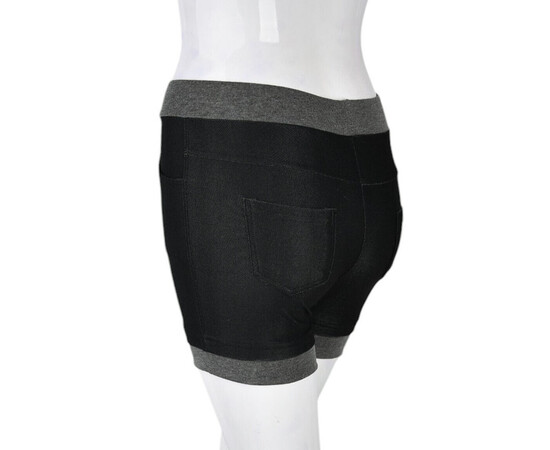 Шорти жіночі B0126-1 (11002) black (в пачці 5 шт. р.One size), зображення 2