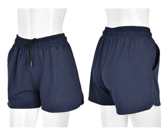 Шорты женские 4042-1 navy (в пачке 4 шт. р.M-2XL), изображение 3