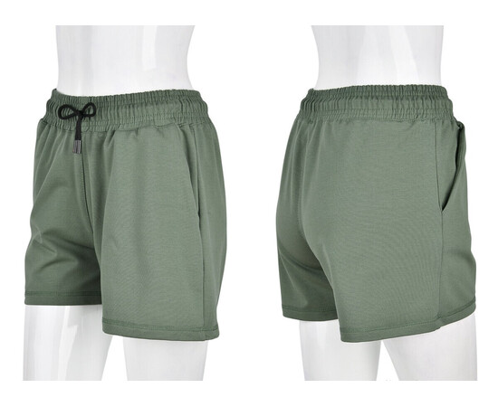 Шорты женские 4042-3 green (в пачке 4 шт. р.M-2XL), изображение 3