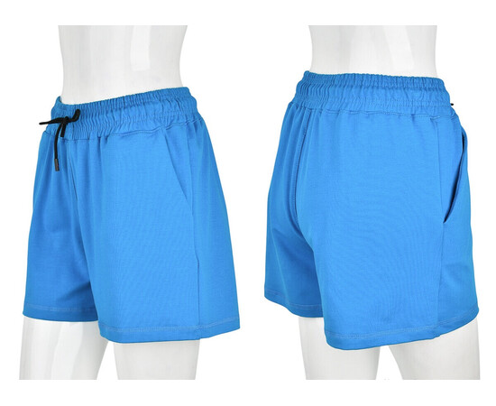 Шорты женские 4042-4 l.blue (в пачке 4 шт. р.M-2XL), изображение 3