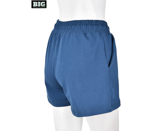Шорты женские 4042-2 blue (в пачке 4 шт. р.M-2XL), изображение 2