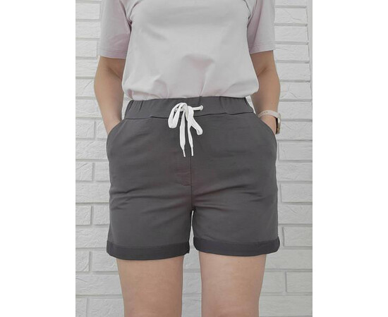 Шорты жіночі 0620 grey-old-1 (XL-4XL)