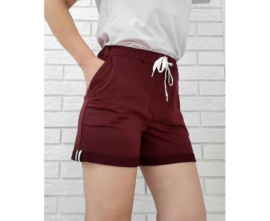 Шорты жіночі 621 wine (S-XL)
