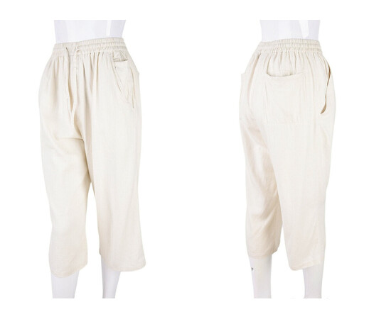 Бриджи женские 08888 beige (в пачке 5 шт. р.M-3XL), изображение 3