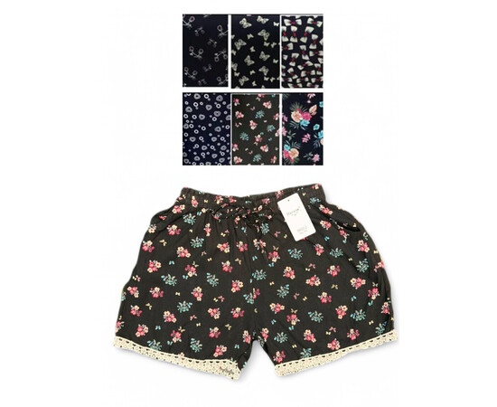 Шорты женские SK02-2 mix (в пачке 12 шт. р.6XL-9XL)