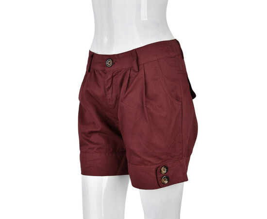 Шорты женские B0133-1 (11253) bordo (в пачке 4 шт. р.XL)