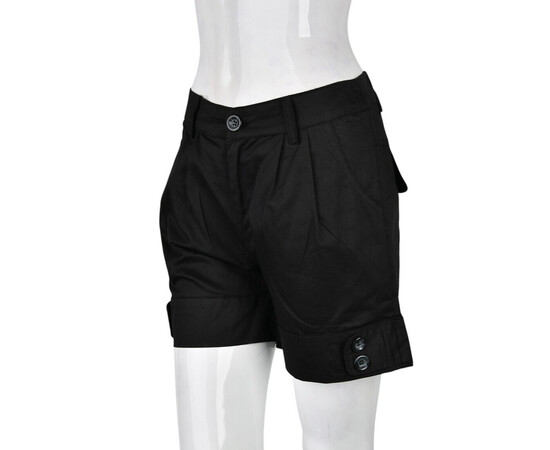 Шорты женские B0133-3 (11255) black (в пачке 4 шт. р.XL)