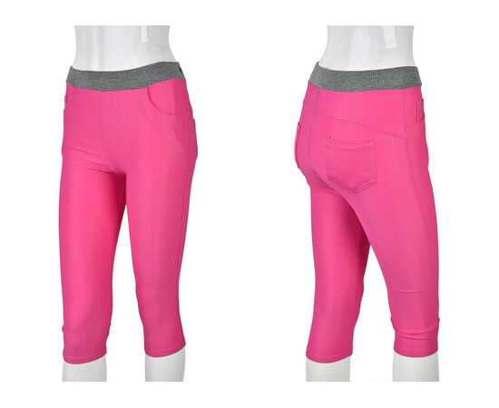 Бриджи женские B0139-3 (11307) pink (в пачке 5 шт. р.One size), изображение 3