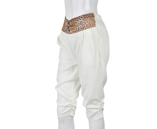 Бриджи женские B0147-2 (11376) white (в пачке 5 шт. р.One size)