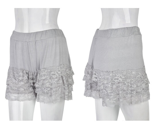 Шорты женские B0148-2 grey (в пачке 1 шт. р.One size), изображение 3
