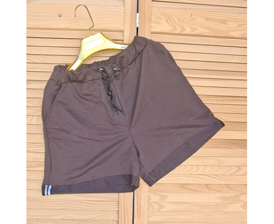 Шорты жіночі 621 brown (S-XL)