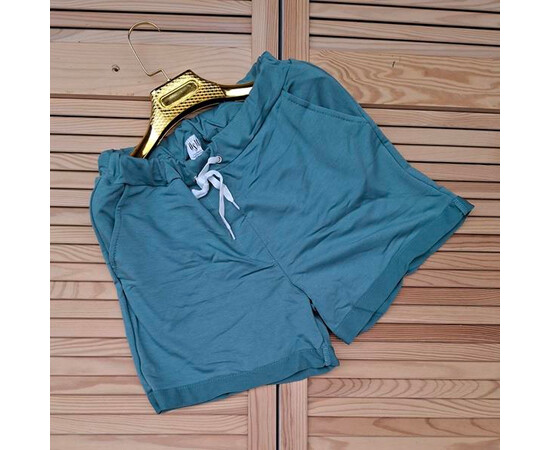 Шорты жіночі 0620 l.blue (2XL-5XL)