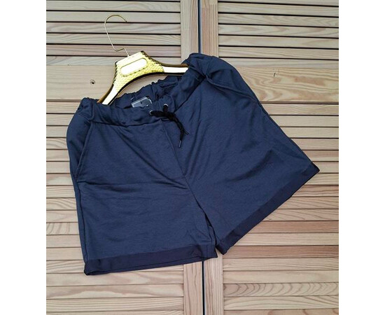Шорты жіночі 0620 navy (2XL-5XL)