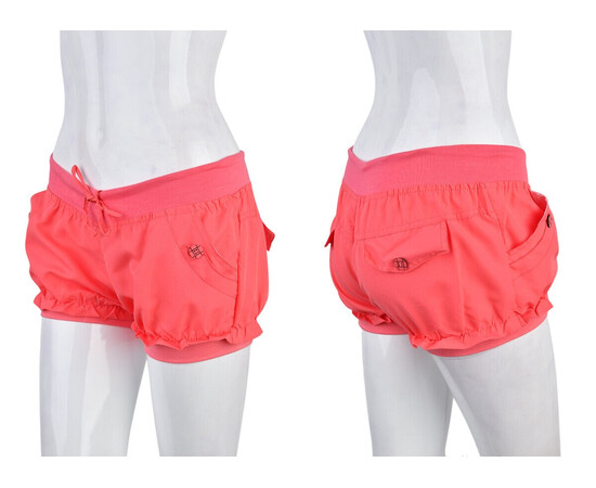 Шорты женские 7012-1 pink (02019) (в пачке 8 шт. р.M-2XL), изображение 3