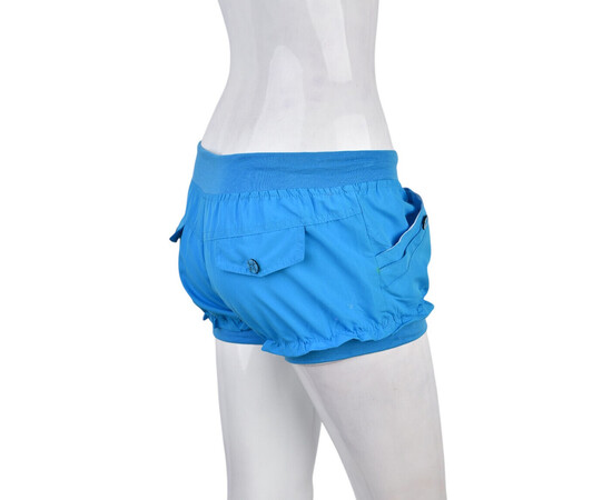 Шорты женские 7012-3 blue (02019) (в пачке 8 шт. р.M-2XL), изображение 2