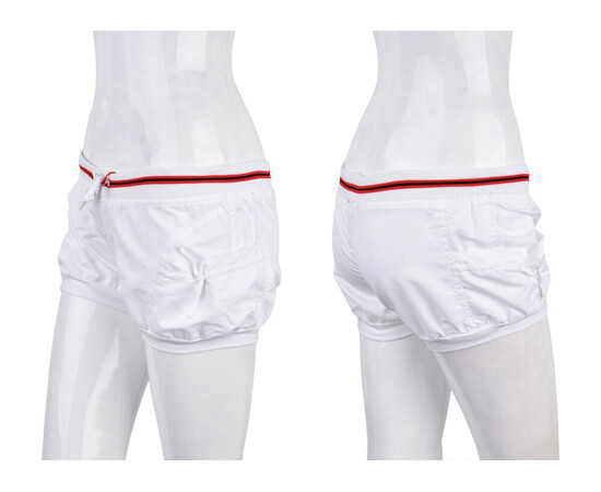 Шорты женские 7020-9 white (02019) (в пачке 8 шт. р.M-2XL), изображение 3