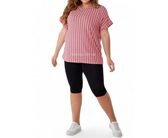 Капри женские 100 black (в пачке 5 шт. р.XL-5XL)