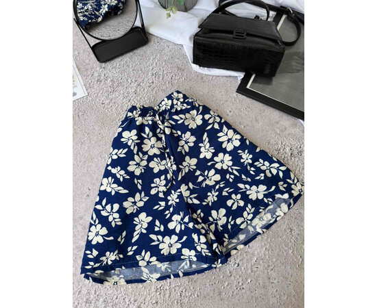 Шорты жіночі 9059 navy (42-48)