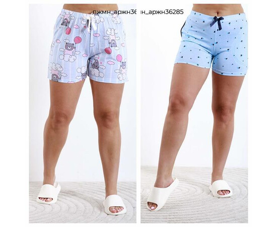 Шорты жіночі 36285 l.blue (S-L)