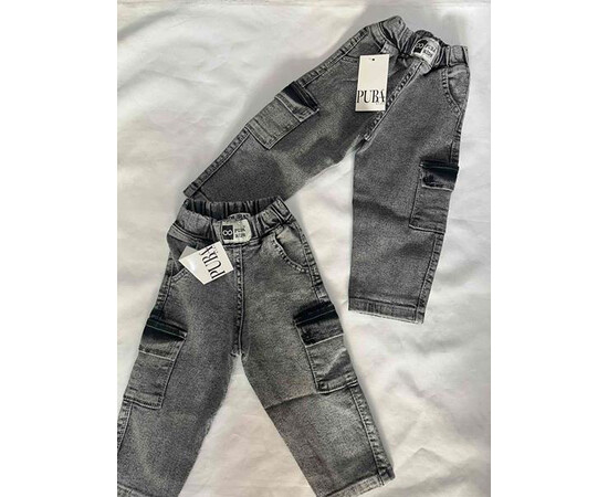 Джинси дитячі ZA820 grey (1-5)