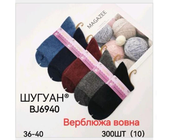 Шкарпетки жіночі (зима) HK6940 mix (36-40)