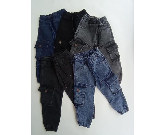 Джинси дитячі 2041 l.blue (3-7)