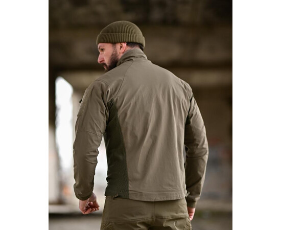 Куртка тактична Softshell хакі Yinren (S-3XL), зображення 3